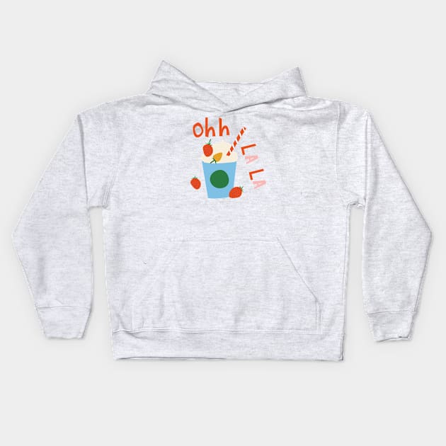 Ohh La La Kids Hoodie by philippovaart